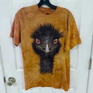 The Mountain Orange Ostrich t-shirt Medium